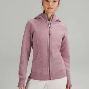 Lululemon Scuba Hoodie Heathered Velvet Dust